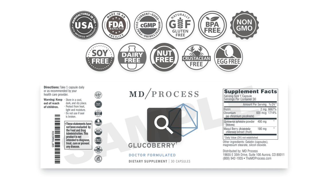 GlucoBerry™ Supplement Overview